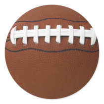 Football Round Sticker