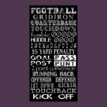 Football Subway Art posters