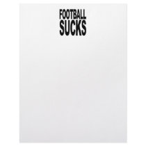 Football Sucks letterhead