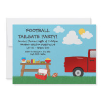Football Tailgate Party Invitation