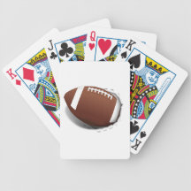 Football Tearing Out Card Deck