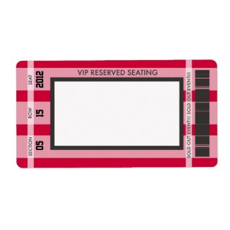 Football Themed Print Your Own Address Label label