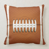 Football Throw Pillow pillows