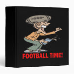 Football Time Vinyl Binders
