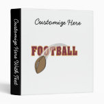 Football Toss T-shirts and Gifts Vinyl Binders