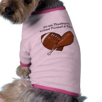 Football & Turkey Doggie Shirt