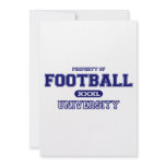 Football University invitations