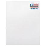 football usa customized letterhead