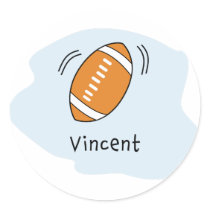Football - Vincent stickers by winkcreative Football - Vincent stickers