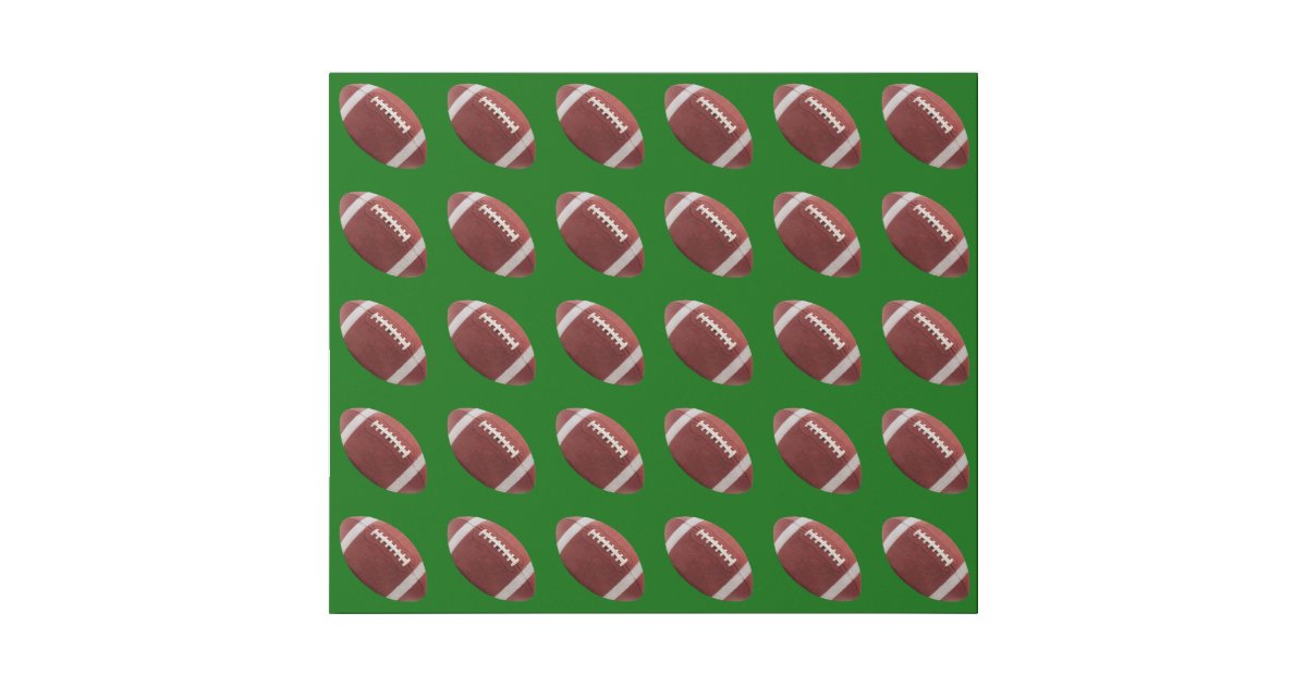 Football Wrapping Paper Zazzle