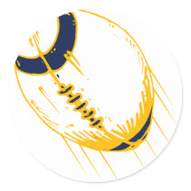 Football (YB) stickers by TeeZazzle Football (YB) stickers