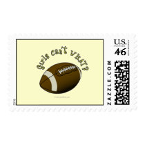 Football - Yellow Text stamps