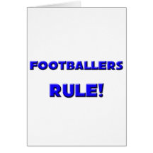 Footballers Rule! Card
