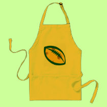 footballgreen cheese aprons