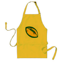 footballgreen cheese aprons