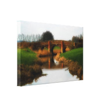 Footbridge Canvas Print