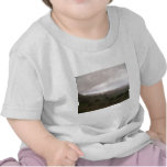 Foothills and mist tee shirts