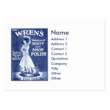 Footlights Chubby Business Card