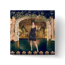 Footlights Floosie Montage Pin