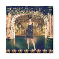 Footlights Floosie Montage Refrigerator Magnets