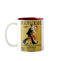 Footloose Vintage Songbook Cover mugs