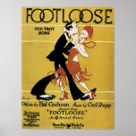 Footloose Vintage Songbook Cover Print