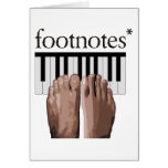 Footnotes cards