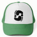 Footprint Cap hats by dudepidity Footprint Cap hats