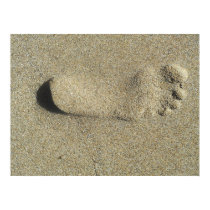 Footprint in the Sand by dduhaime55 Footprint in the Sand