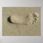 Footprint in the Sand