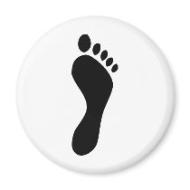 footprint magnets