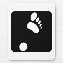 footprint mousepads by Livepaths footprint mousepads