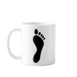 footprint coffee mug