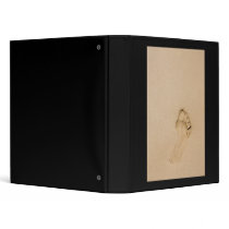 Footprint on the Beach Binder