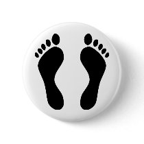 footprints feet buttons