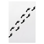 footprints icon stationery
