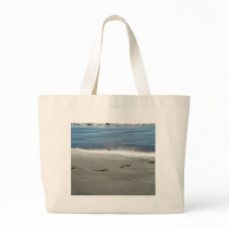 Footprints In The Sand bags by lifesphere Footprints In The Sand bags