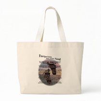 Footprints in the Sand Tote Bag