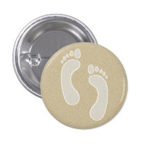 Footprints in the Sand Button