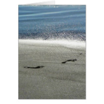 Footprints In The Sand Cards