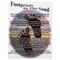 Footprints in the Sand flyers
