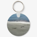 Footprints In The Sand keychains