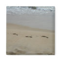 Footprints in the sand Magnet by Country1969 Footprints in the sand Magnet