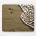 Footprints in the Sand Mousepad