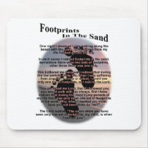 Footprints in the Sand... Mousepad
