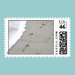 Footprints in the Sand - postage stamps