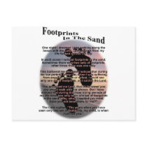 Footprints in the Sand... Postcards