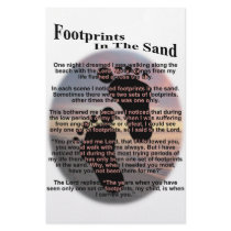 Footprints in the Sand... stationery