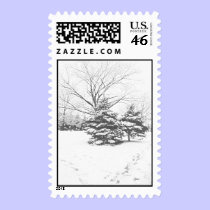 Footprints in the Snow Stamps stamps