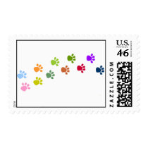 Footprints postage by SuperBug Footprints postage